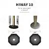 SNAPPAD HIWAY 10 BUS - 4 PACK