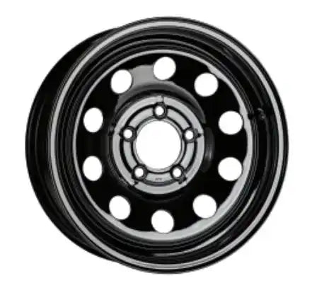 STEEL - 16X6 8X6.5 BLACK DUAL BOXED