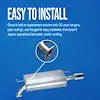 MUFFLER ASSEMBLY - QUIET-FLOWSS - D