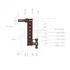 GH-514 MEGA-DUTY 2' SHANK 7.5' DROP 2K TW