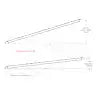 GH-16072 1 PAIR HEAVY DUTY 6 FOOT ALUMINUM L