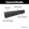 2.1 CHANNEL 2 ZONE SOUNDBAR SPEAKER