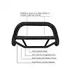 Black Horse Off Road MBB-JEB9001 Steel No skid plate