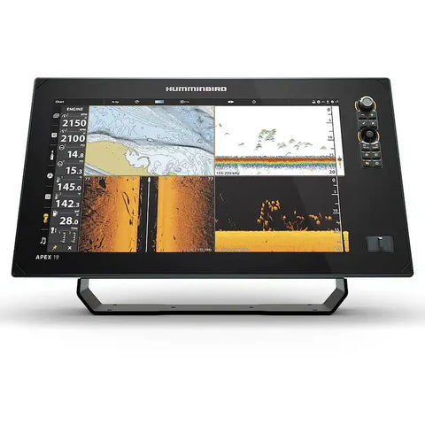 Humminbird 411240-1 APEX 19 MEGA SI+ MFD  W/TRANSDUCER