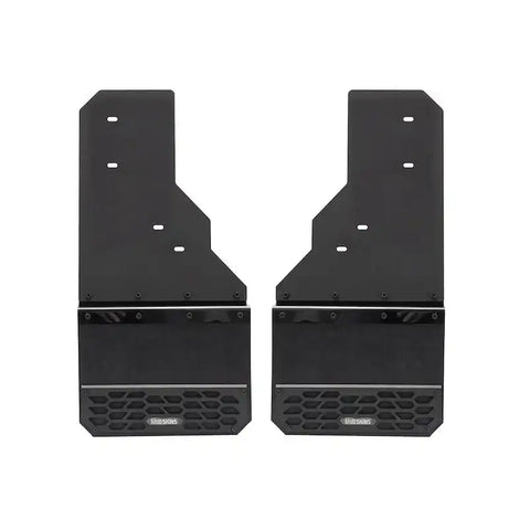 Putco 78520 - Mud Skins Flaps Carbon Black HDPE Features Hex Shield Solid