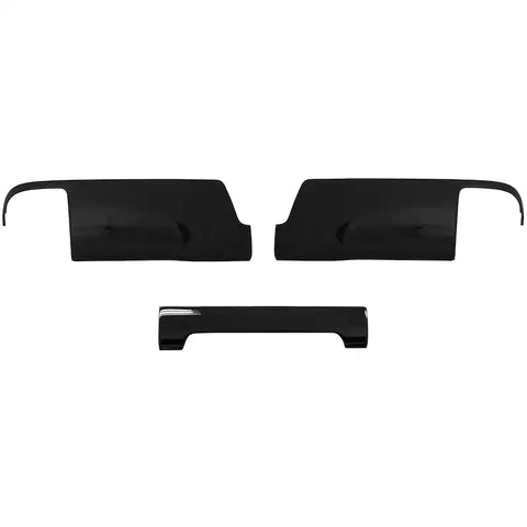 GLOSS BLACK BUMPER OVERLAY NO SENSO