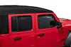 Putco 580220 - Element Tinted Window Visor Tape On 2 pc. Front