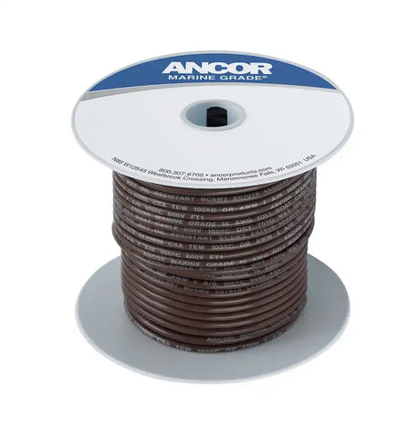 100' #16 BROWN TINNED COPPER