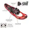 YUKON CHARLI SPIN SNOWSHOES RED 21'