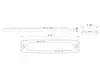 Buyers Products 8892202 Warning Light 5.14 Inch Length x Inch Width x 1.18 Height M