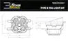 SS3 LED POD MAX TYPE B KIT YELLOW S