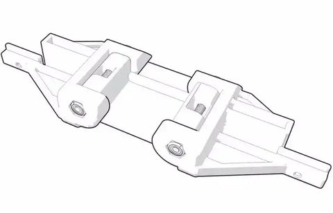 TrailFX 1032 - Replacement Front Hinge Assembly For TFX Soft Tri-Fold Covers