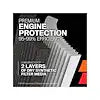 K&N FILTER RU-3110HBK UNIVERSAL CLAMP-ON AIR FILTER