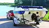 RETRACTABLE TRANSOM TIE-DOWN  2' X