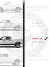 Black Horse Off Road RN-DGRAM-09-79-BK Cutlass Running Boards