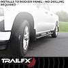 TrailFX AL4009B - Step Nerf Bar Cab & Chassis - Crew Cab