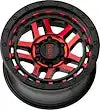 KM540 17X9 6X5.5 G-BLK MCH RTCC