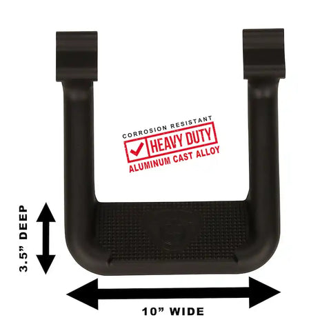 Carr 105771 Truck Step Hoop II Cab Mount Direct-Fit Set Of 2