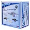 CATALINA 4' TUB/SHOWER FAUCET  CHR