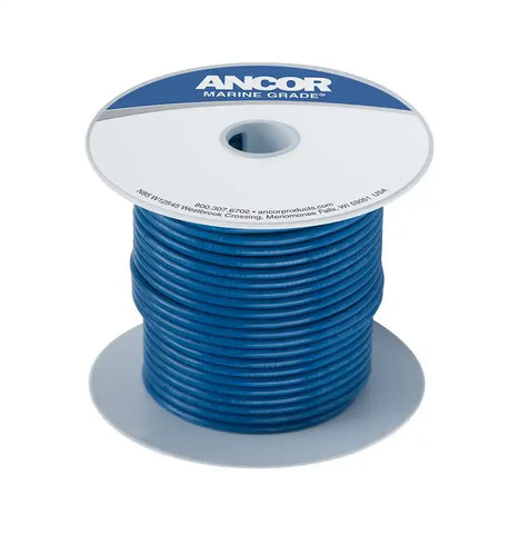 100' #14 DK BLUE TINNED COPPER