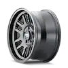 WHEEL GROUP 9310-7983MB12 CANYON 9310) MATTE BLACK