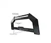 Black Horse Off Road AB-JE22-NL - Matte Steel No skid plate
