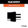 CURT MFG 56506 CUSTOM WIRING HARNESS  4-WAY FLAT O