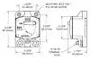 BLUE SEA 7141-BSS CIRCUIT BREAKER 187 SFCMT 70A