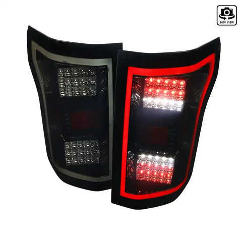 TAIL LIGHTS- GLOSSY BLACK HOUSING W
