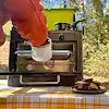 PORTABLE OUTDOOR PROPANE OVEN STOVE
