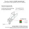 GH-8056AL EXECUTIVE TORSION-FLEX AUTO LATCH R