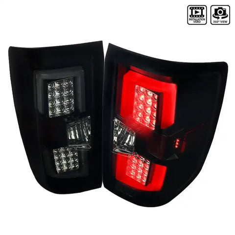 LED TAIL LIGHTS - GLOSSY BLACK