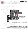 GEN-Y HITCH GH-1815 THE BOSS TORSION-FLEX 3' SHANK 9' D