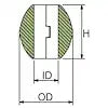 CMP GROUP CMX06AL STREAMLINED SHAFT ANODE CMX-6 (1-3/
