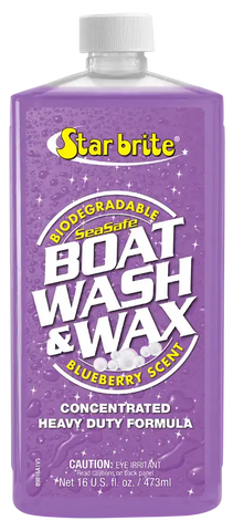 BOAT WASH & WAX 16 OZ.