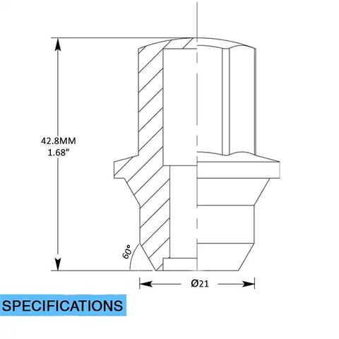 OE LUG-FCTRY LG BLK-M12 1.5 (3/4) D