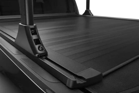 Retrax EQ0374 Tonneau Cover Retrax EQ Power Retractable Matte Black Aluminum Rem