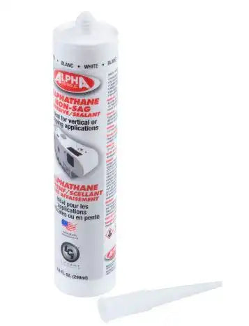 LIPPERT COMP 862162 5160 WHITE ALPHATHANE NON-SAG SM