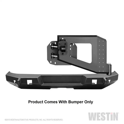 Westin 59-82015A - WJ2 Rear Bumper Textured Black Component For [PN[59-82015A