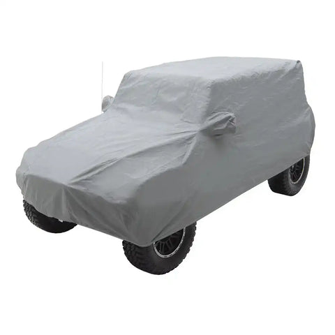 Smittybilt 835 - Complete Cover W/Storage Bag, Lock & Cable Gray