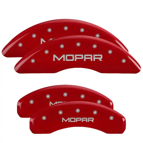 SET OF 4 CALIPER COVERS  ENGRAVED F