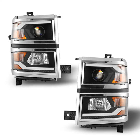 WINJET CHWJ-0382C-B 2014-2015 CHEVY SILVERADO PROJECTOR