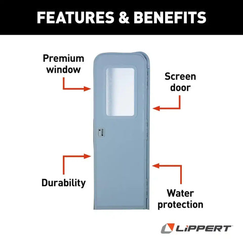 Lippert Components V000040259 - 26'X72' RH RADIUS ENTRY D