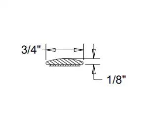 COWLES S37734 CUST ACCESS MOLD 3/4'X 12