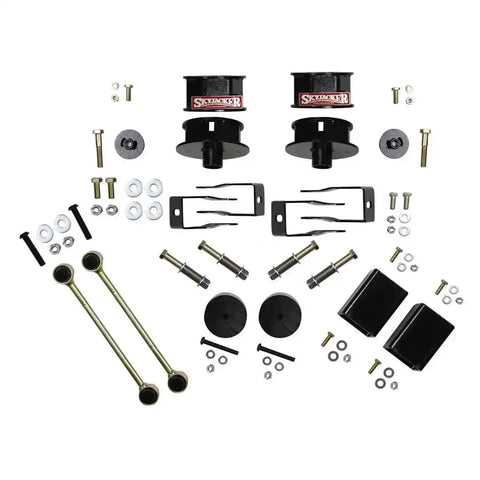 Skyjacker JL25MSB - All Models 2.5 In. Front/2 Rear Metal Spacer Suspension Lift Kit
