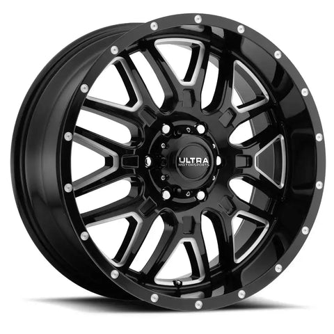 ULTRA 203-2263BM44 HUNTER GLOSS BLACK WITH MILLED ACCE