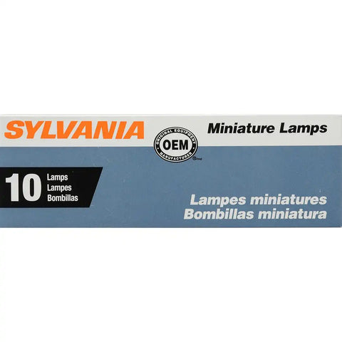 Sylvania Silverstar 921.TP Backup Light Bulb 921 Halogen Mini Bulb Clear Pack Of 10