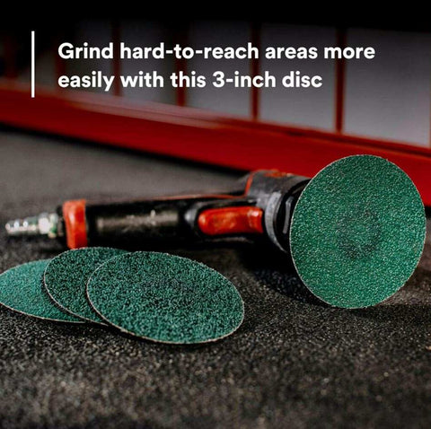 3M  GREEN CORPS  ROLOC  DISC 36535
