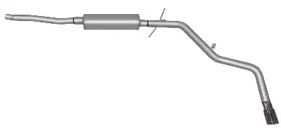 Gibson Performance Exhaust 612206 Cat-Back Single System Stainless