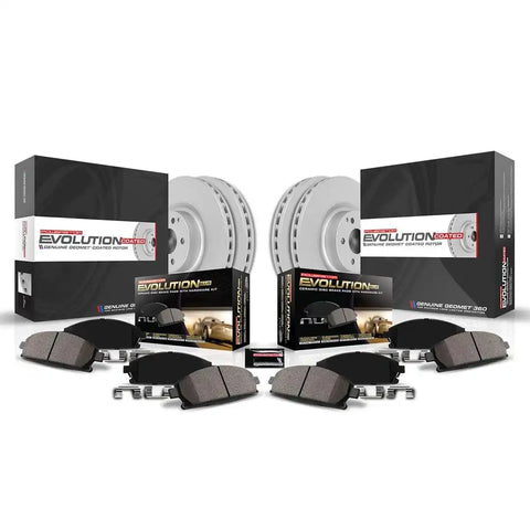 POWERSTOP CRK9058 Z17 COATED BRAKE KIT